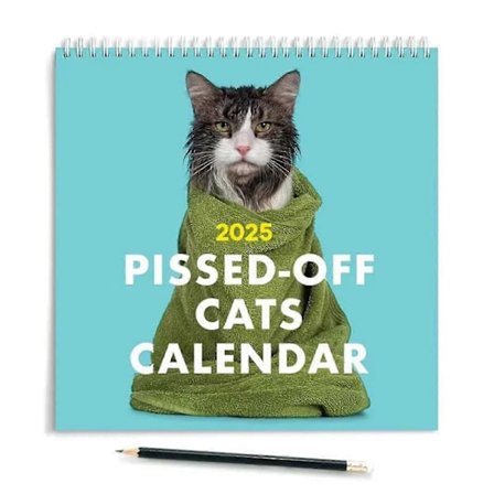 2025 Pissed-Off Cats Kalender - Vrede Katte 2025 Kalender