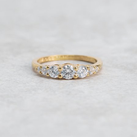 Förlovningsring Midsommarblomster, 18K Rödguld - Förlovning- och vigselringar