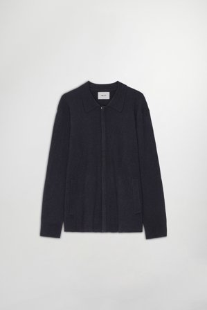 NN07 Kenny Sweater male Blue Wool Blend