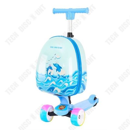 Valise Trolley - TD - 16 tommer - Multifarvet - Hård skal - 360° hjul