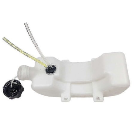 Vit Ny 40-5 Typ Trimmer Bränsletank Gas Bränsletank med Bränsleledningar/Bränsle [DB]