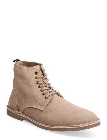 Jfwbruce Suede Boot Beige Jack & J S