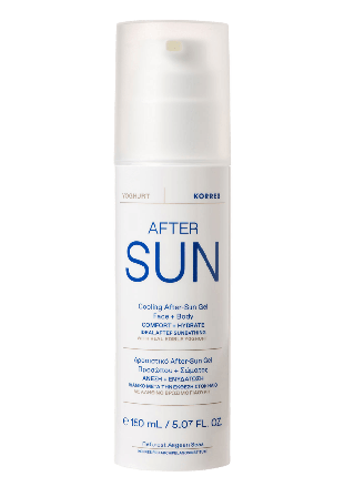 Korres Yoghurt Cooling After-Sun Gel Face & Body Solskydd solvård Unisex 150 ML