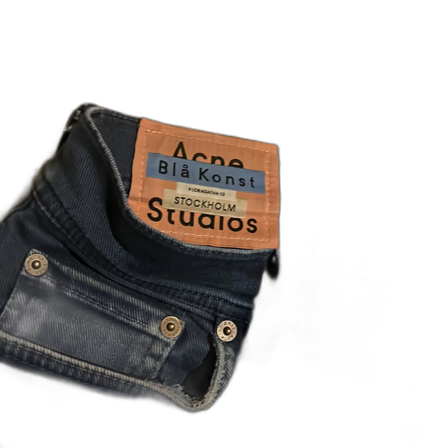 Mörkblå jeans från Acne Studios