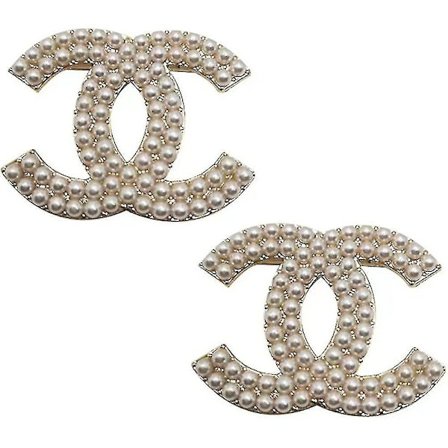 Cc Brosch Damtröja Liten Kostym Dekorativ Brosch Diamantpärla Dekorativ Knapp Brosch,vuxen,hona