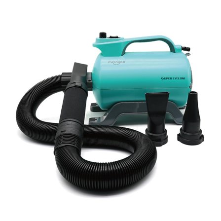 Shernbao Super Cyclone Hundeblåser, Grønn - 83l/s