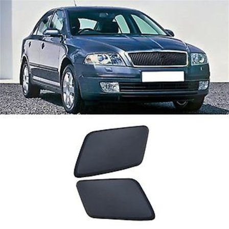 Skoda Octavia Mk2 2004-2008 Etupuskurin Päävalonpesimen Suutinpeite 1Z0955109 1Z0955110