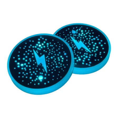 70mm Standard LED Dryckesbricka Ljus Rörelseaktiverad ABS Bil LED Underlägg