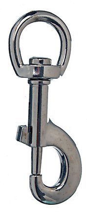 PN-BESLAG KARABINKROK ØYE ELEKTRO GALVANISERT M/30MM