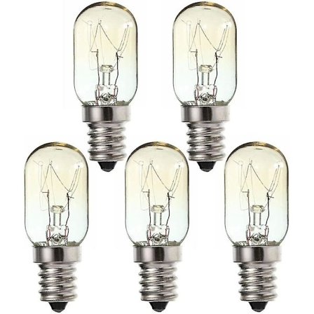 15W E14 Skru Saltlampe Pærer 230V, Scentsy Varmer Pære Liten Edison Skrue SES Varmt Hvit 2700K, E14 Symaskin Lyspære, Py