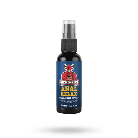 Fuck & Fist Anal Relax Spray 50 ml - Vuxen.se - Anal relax spray, anal dusch, anal glidmedel