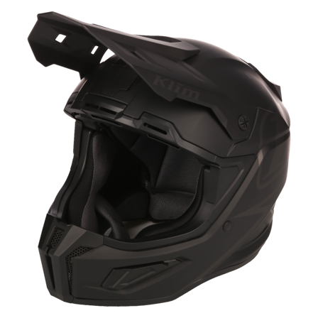 Klim T1 Freeride Skoterhjälm Mattsvart M