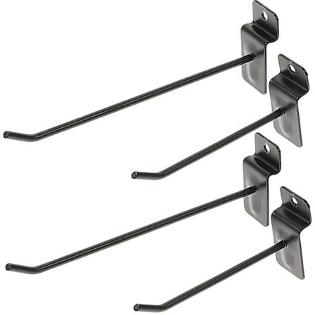 30 stk. Slatwall Krogge Garage Slatwall Tilbehør Slatvæg Hængende Krogge Hængere