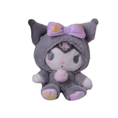 Sanrio-serie tegneserievedhæng 23cm Melody plysdukkelegetøj gave 15CM Kuromi