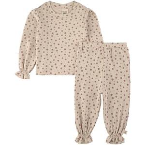 Buddy & Hope Desert Blossom GOTS Pyjamas 110/116 cm - Nightwear - 110/116 cm - Cream - Mädchen