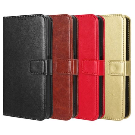 SKALO Motorola Edge 50 Fusion PU-Läder Plånboksfodral - Fler färger