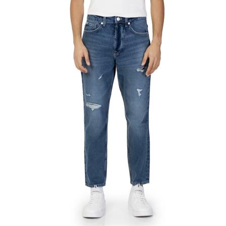 Only & Sons Straight Jeans blå, Herr, Herr, Storlek: W28 L32