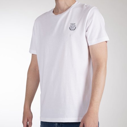 Camiseta Marine Classics Bowline Logo Tee White, hombre, Medium