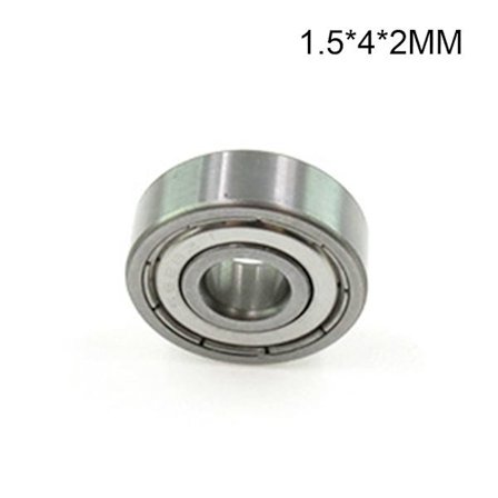 10 st Rostfria Djupgående Kullager Dubbeltätade Lager Skate Scooter Lager Miniatyr Axlar Verktyg