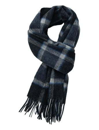 Bruun & Stengade Bs Bue Scarf - Navy - ONE SIZE