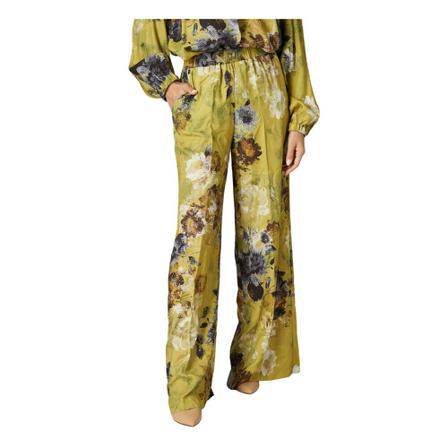 Manila Grace, Trousers Geel, Dames, Maat:M