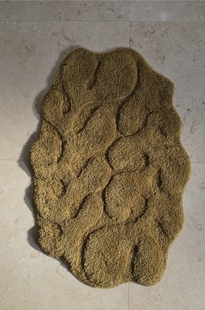 Jotex - Badematte Bomull/Bomull Khaki HELI - Kjøp Baderomsmatter hos Jotex