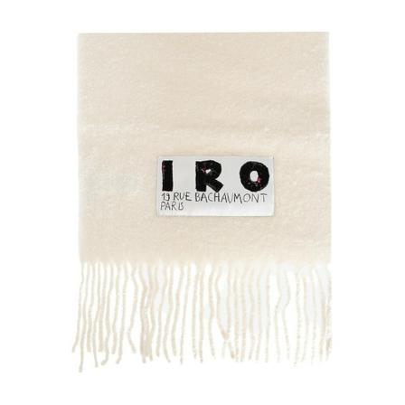 Iro, Authie scarf Beige, Dames, Maat:ONE Size,alpaca