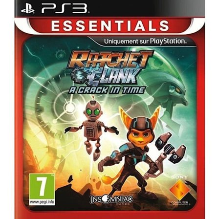 PlayStation 3-spel - Sony Interactive Entertainment - Ratchet & Clank: A Crack in Time - Svart - 2 års garanti