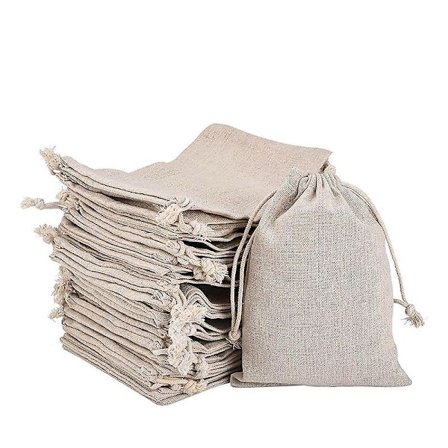 30 stk. Snøreposer Musselinpose Sachetpose