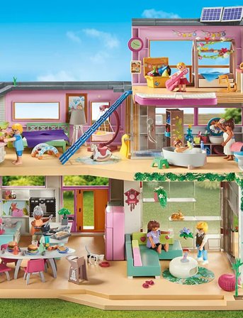 PLAYMOBIL Living House With Winter Garden - Multi/patterned - ONE SIZE