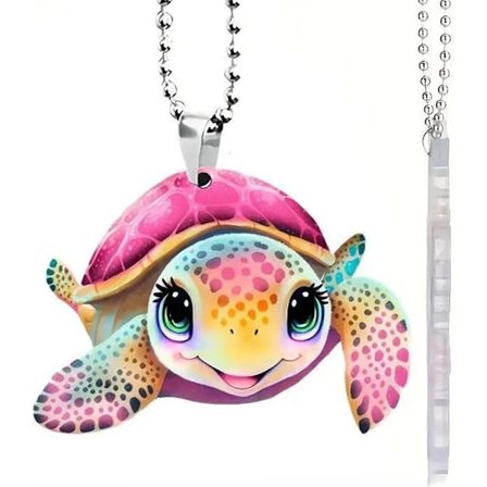 Turtle Pendant Turtle Ornament 2 2