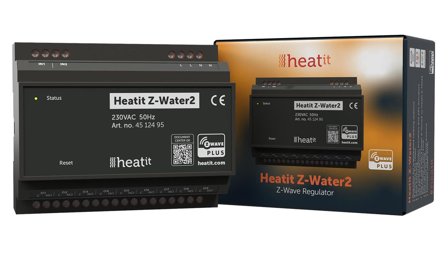 Heatit Z-Water2 Z-Wave Regulator 868,4MHz DEMOVARE