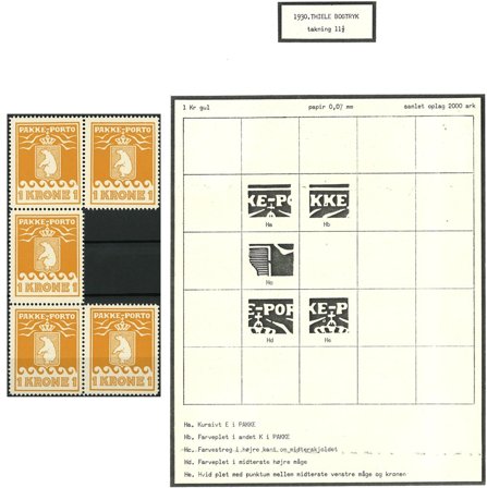 Grønland - Pakkeporto AFA 11 blok - Postfrisk