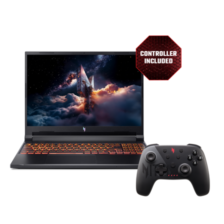 Acer Nitro V 16 AI - 180 Hz 16tum gaminglaptop med RTX 5050 & handkontroll
