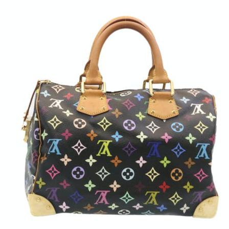 Louis Vuitton Vintage, Pre-owned Canvas Speedy Zwart, Dames, Maat:ONE Size