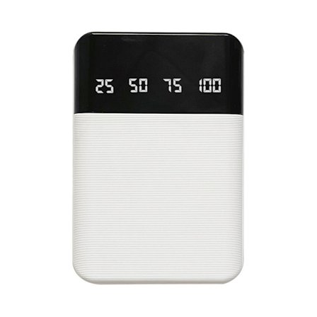 LCD-näyttö 4x18650/18700/20700/21700 Akku case Power Bank Shellin ulkoiseen laatikkoon ilman akkua Powerbank Prote