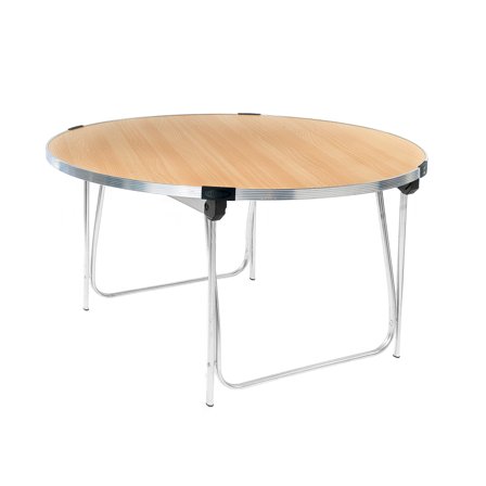 Round folding table, Ø 1520x698 mm, green