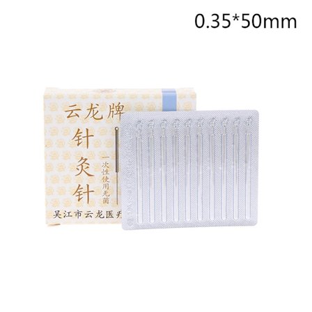 100 stk. Cloud Dragon Akupunkturnåler Steriliseringspakkeversjon Uten Nåler