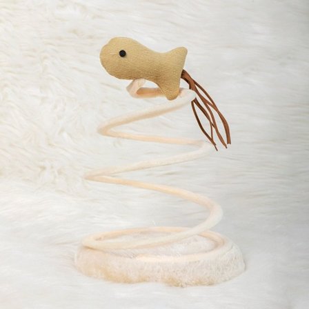 Cat Toy Spring Plate Spiral Tease Cat Toy FISK FISK