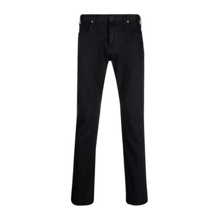 Emporio Armani, Jeans Zwart, Heren, Maat:W36,Cotton