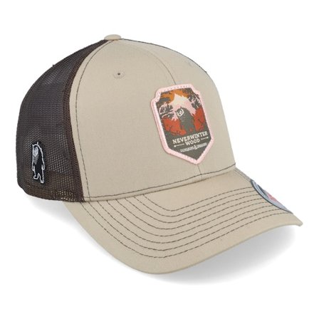 Dungeons & Dragons - Beige trucker Cap - Neverwinter Wood 112 Split Khaki/Coffee Trucker @ Hatstore