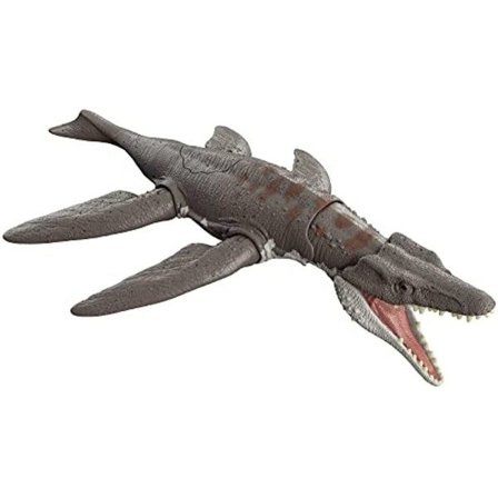 Jurassic World Dominion Roar Strikers Liopluerodon Aquatic Action Figur Med Angreb Bevægelse Lyd Legetøj