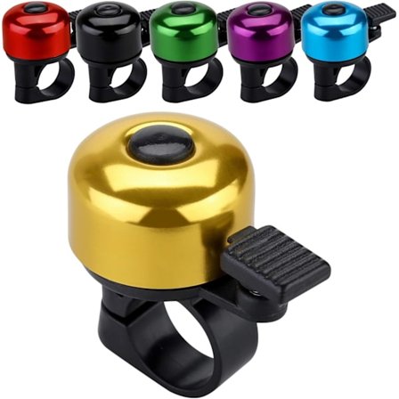 Cykelklocka med Hög och Klar Ljud, för Landsvägs- och Mountainbike, Vuxna och Barn