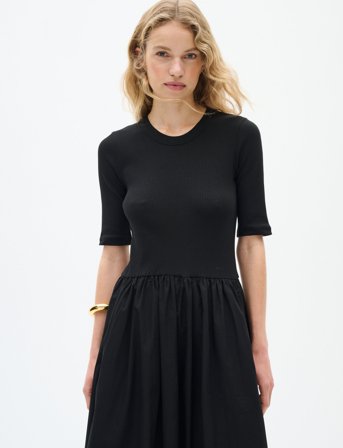 InWear Dagnamaiw Ss Dress - Black - XXS