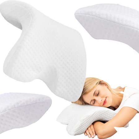 Ergonomisk Pude med Armhul og Memory Foam