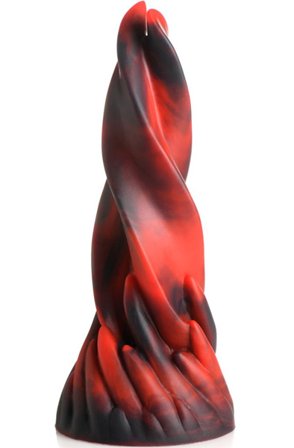 Hell Kiss Twisted Tongues Dildo 18,8 cm - Woome.pl