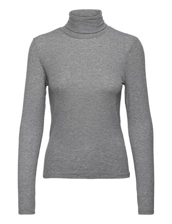 Millie Ls Rollneck Melange Grey Just Female