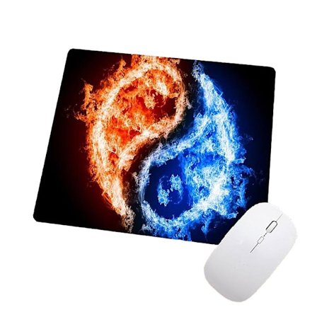 Musemåtte 22x18 cm - Yin-Yang