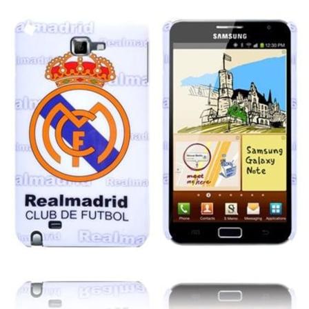 FanCase Samsung Galaxy Note Real Madrid Suojakuori Multicolor
