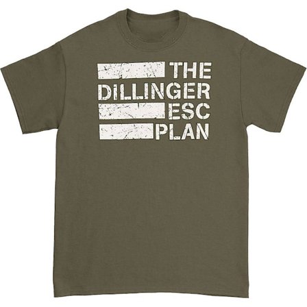 Dillinger Escape Plan -lippulogolla varustettu T-paita
